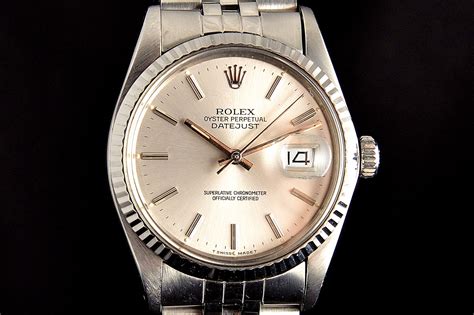 rolex datejust usato ghiera oro bianco|Pre.